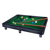 Maxbell Portable Pool Table Set Billiards Game Playset for Home Playhouse Desk L - Aladdin Shoppers