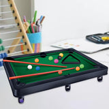 Maxbell Portable Pool Table Set Billiards Game Playset for Home Playhouse Desk L - Aladdin Shoppers