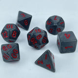 Maxbell 3x7Pcs Polyhedron Dices Party Game Dices D4 D8 D10 D6 D12 D20 for Card Game
