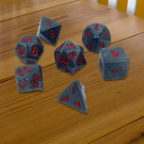 Maxbell 4x7Pcs Polyhedron Dices Party Game Dices D4 D8 D10 D6 D12 D20 for Card Game