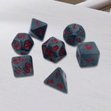 Maxbell 4x7Pcs Polyhedron Dices Party Game Dices D4 D8 D10 D6 D12 D20 for Card Game