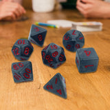 Maxbell 3x7Pcs Polyhedron Dices Party Game Dices D4 D8 D10 D6 D12 D20 for Card Game