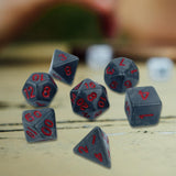 Maxbell 4x7Pcs Polyhedron Dices Party Game Dices D4 D8 D10 D6 D12 D20 for Card Game