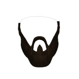 Maxbell 3xFake Beard Costume Accessories Party Supplies Men Realistic Holiday Mustache