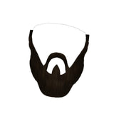 Maxbell 2xFake Beard Costume Accessories Party Supplies Men Realistic Holiday Mustache