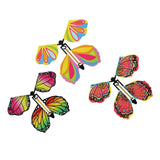 Maxbell 6x5x Flying Butterfly Clockwork Butterfly for Birthday Greeting Cards Bookmark Style E