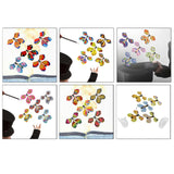 Maxbell 5x5x Flying Butterfly Clockwork Butterfly for Birthday Greeting Cards Bookmark Style E