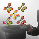 Maxbell 6x5x Flying Butterfly Clockwork Butterfly for Birthday Greeting Cards Bookmark Style E