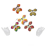 Maxbell 6x5x Flying Butterfly Clockwork Butterfly for Birthday Greeting Cards Bookmark Style E