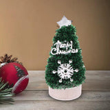 Maxbell 2x1/12 Miniature Christmas Tree Doll House Accessories for Boys Birthday Gifts Silver