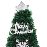 Maxbell 6x1/12 Miniature Christmas Tree Doll House Accessories for Boys Birthday Gifts Silver
