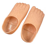 Maxbell 2xFunny Barefoot Feet Slippers for Cosplay Party, Carnivals Stage Performances