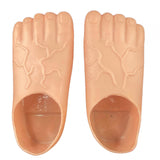 Maxbell 3xFunny Barefoot Feet Slippers for Cosplay Party, Carnivals Stage Performances