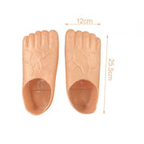 Maxbell 3xFunny Barefoot Feet Slippers for Cosplay Party, Carnivals Stage Performances