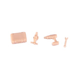 Maxbell 3x1/64 Cabinet Auto Repair Tool Tiny Model for DIY Sand Table Desktop Ornament Toolkit