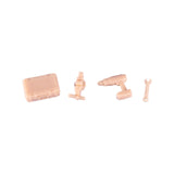 Maxbell 6x1/64 Cabinet Auto Repair Tool Tiny Model for DIY Sand Table Desktop Ornament Toolkit