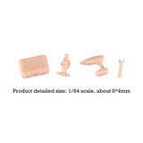 Maxbell 6x1/64 Cabinet Auto Repair Tool Tiny Model for DIY Sand Table Desktop Ornament Toolkit