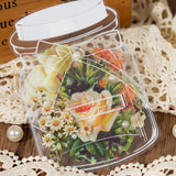 Maxbell Maxbell 20Pcs DIY Transparent Dried Flower Bookmarks for Home Party Favors