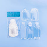 Maxbell Maxbell 20Pcs DIY Transparent Dried Flower Bookmarks for Home Party Favors