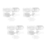 Maxbell Maxbell 20Pcs DIY Transparent Dried Flower Bookmarks for Home Party Favors