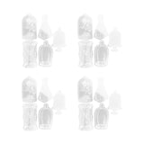 Maxbell Maxbell 20Pcs DIY Transparent Dried Flower Bookmarks for Home Party Favors