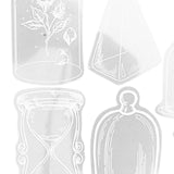 Maxbell Maxbell 20Pcs DIY Transparent Dried Flower Bookmarks for Home Party Favors