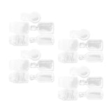Maxbell Maxbell 20Pcs DIY Transparent Dried Flower Bookmarks for Home Party Favors