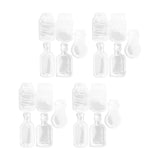 Maxbell Maxbell 20Pcs DIY Transparent Dried Flower Bookmarks for Home Party Favors