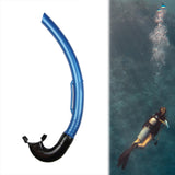 Maxbell Swimming Breathing Snorkel Full Wet Breathing Tube for Adults Facing Forward Blue