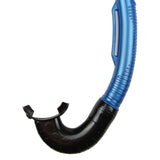 Maxbell Swimming Breathing Snorkel Full Wet Breathing Tube for Adults Facing Forward Blue