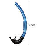 Maxbell Swimming Breathing Snorkel Full Wet Breathing Tube for Adults Facing Forward Blue