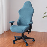 Maxbell Maxbell Gaming Chair Covers Stretchable Armchair Slipcover Computer Chair Slipcovers Blue