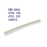 Maxbell 2x100Pcs 0805 SMD Capacitor Electronic DIY for Electronic Products Maintenance