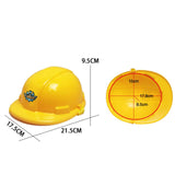 Maxbell 2xKids Construction Hat Boys Girls for Role Playing 3 4 5 6 Years Old Birthday