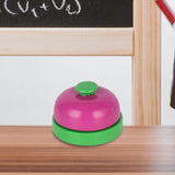 Maxbell 3xGame Call Bell Classroom Bell Multifunction Hand Bells for Desk School Hotel Green and Pink
