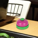 Maxbell 3xGame Call Bell Classroom Bell Multifunction Hand Bells for Desk School Hotel Green and Pink
