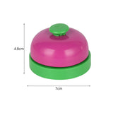 Maxbell 4xGame Call Bell Classroom Bell Multifunction Hand Bells for Desk School Hotel Green and Pink