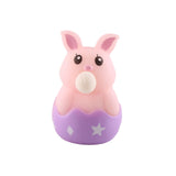 Spit Bubble Relaxing Toy Portable Lovely Sensory Toy for Kids Children Teens Violet Rabbit