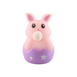 Spit Bubble Relaxing Toy Portable Lovely Sensory Toy for Kids Children Teens Violet Rabbit