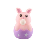 Spit Bubble Relaxing Toy Portable Lovely Sensory Toy for Kids Children Teens Violet Rabbit