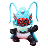 Maxbell Sichuan Opera Face Changing Doll Toys Home Decor Funny Portable Chinese Opera Blue