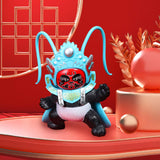 Maxbell Sichuan Opera Face Changing Doll Toys Home Decor Funny Portable Chinese Opera Blue