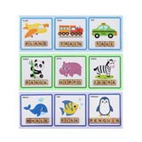 Maxbell Spelling Games with 100 Alphabet Blocks Montessori Toy for Kindergarten Kids