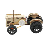 Maxbell Science Experiment Kits Assembling Wood Tractor for Kids Boys Birthday Gifts