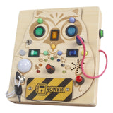 Maxbell Switch Busy Board Travel Toy for Educational Kindergarten Activities Centers no screwdriver