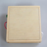 Maxbell Switch Busy Board Travel Toy for Educational Kindergarten Activities Centers no screwdriver