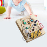 Maxbell Switch Busy Board Travel Toy for Educational Kindergarten Activities Centers no screwdriver