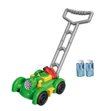 Maxbell Bubble Lawn Mower Automatic Bubble Maker for Party Supplies Outdoor New Year green