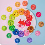 Maxbell Caterpillar Threading Toys Wood Gifts Clothes and Button Game for Boys Girls