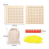 Maxbell Montessori Multiplication and Division Board Math Boards for Kids Girls Boys